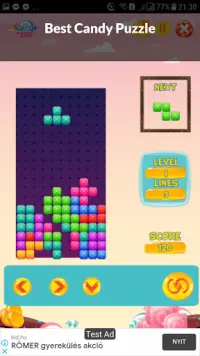 Candy Puzzle : Candy Block Puzzle Game Jewel match Screen Shot 2