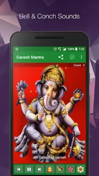 Ganpati Mantra & Aarti - Ganpati Mantra HD Audio Screen Shot 2