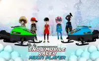 Snowmobile Racer – Addictive Multiplayer Racing Screen Shot 3