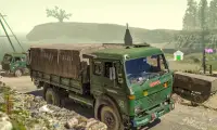 Truck Hill Driving Simulator-Free Army Truck game Screen Shot 2