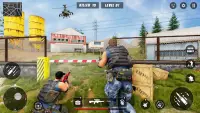 사격게임: 총게임- 군대 게임 전쟁게임 Screen Shot 0