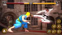 Karate lutando kung fu jogo Screen Shot 2