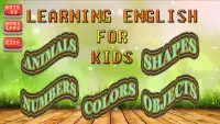 Learning English For Kids Screen Shot 2