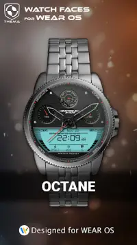 Octane Watch Face Screen Shot 0