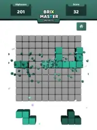 Brix Master - Infinite color block puzzle Screen Shot 13