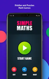 Math Puzzles : Maths Riddles, Brain Games Screen Shot 0