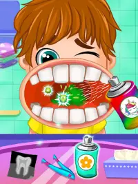 Dentist Games - Kids Superhero Screen Shot 10