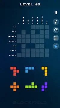 Blockfield - Block Pieces Puzzle Touch Simple Game Screen Shot 5