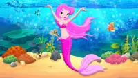 Mermaid simulator 3d game - Mermaid games 2020 Screen Shot 1