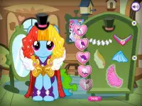 🦄 Unicorn My Little pony Dress up Hairstyle ❤ Screen Shot 1