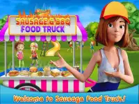 Camión de comida de salchichas y barbacoa Screen Shot 4