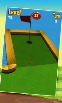 Mini Golf Flick 3D Free Screen Shot 14