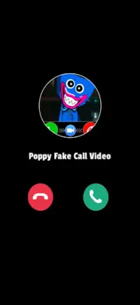 Video Fake call and chat Puppy Playtime Screen Shot 3