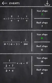 x=1: Learn to solve equations Screen Shot 7