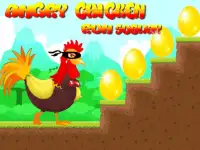 Angry Chicken Run Subway - Gratis spel Screen Shot 0