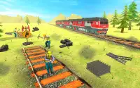Train Track Construction Free: Train Games Screen Shot 0