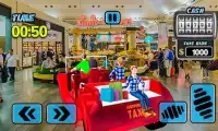 Shopping Mall Taxi: Drive Thru Supermarket 3D Game Screen Shot 2