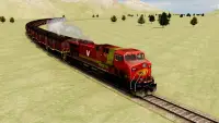 قطار محاكي ألعاب القطار 3D Screen Shot 0