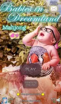Hidden Mahjong: Babies Screen Shot 1