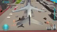 طائرة الناقل سيارة لعبة - طائرة النقل سيم Screen Shot 2