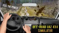 Off-Road 4x4 UAZ Simulador Screen Shot 2