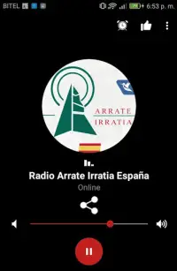 Radio Arrate Irratia España Screen Shot 1