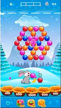 Bunny Bubble Shooter Screen Shot 0