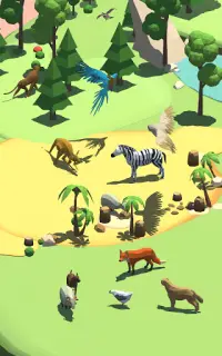 애니멀 크래프트 3D: 방치형 동물 만들기 Screen Shot 16