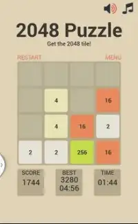 2048 Squeeze Edition Screen Shot 2