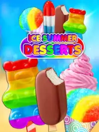 Ice Summer Dessert Food FREE Screen Shot 0