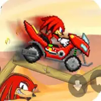 Knuckles and sonic racing Screen Shot 1