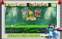 3D The Blue Adventures Rush Lilo the Jungle Screen Shot 0