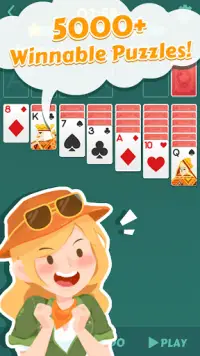 Solitaire Card Collection - Brain Puzzle Quest Screen Shot 0