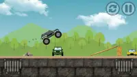 سباق الوحش شاحنة - لعبة القيادة البضائع Screen Shot 6
