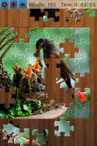 Jigsaw pássaros Screen Shot 0