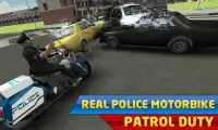 警察はモーターバイクシムを守る Screen Shot 3