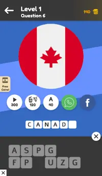 Flag & Country Quiz: Trivia Game, World Flags 2020 Screen Shot 2