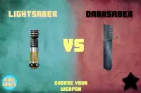 darksaber vs lightsaber: simulator senjata Screen Shot 3