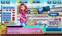 Supermarkt Einkaufen Kasse: Kassierer Spiele Screen Shot 5