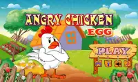Wściekły Chicken Egg Screen Shot 0