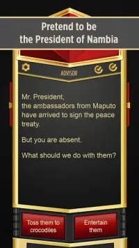 Mr. President – Text Adventure Screen Shot 0