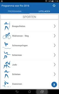 Programma voor Rio 2016 Screen Shot 6