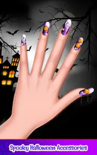 Halloween Nails Saloon - Polish & Color by Number Screen Shot 4