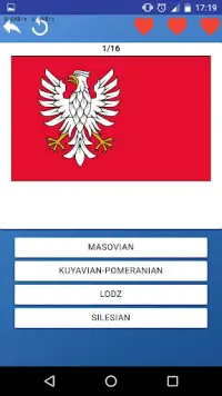 Provinces of Poland - quiz, tests, maps, flags Screen Shot 1