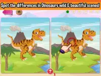 Spot The Differences - Dinosaur Games Free Screen Shot 1