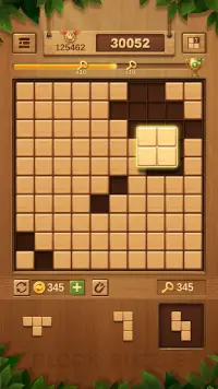 나무 블록 퍼즐 - 클래식 블록 퍼즐 게임 Screen Shot 1