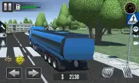 Driving Truck Cargo Transport 3D Screen Shot 2