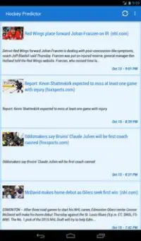 Predictor National Hockey 2016 Screen Shot 7