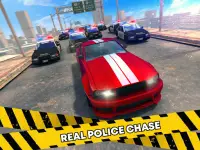 Cop Car Chase 🚨 Police Robber Racing City Crime Screen Shot 14