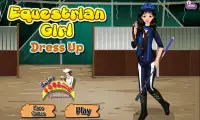 equestrian girl Screen Shot 0